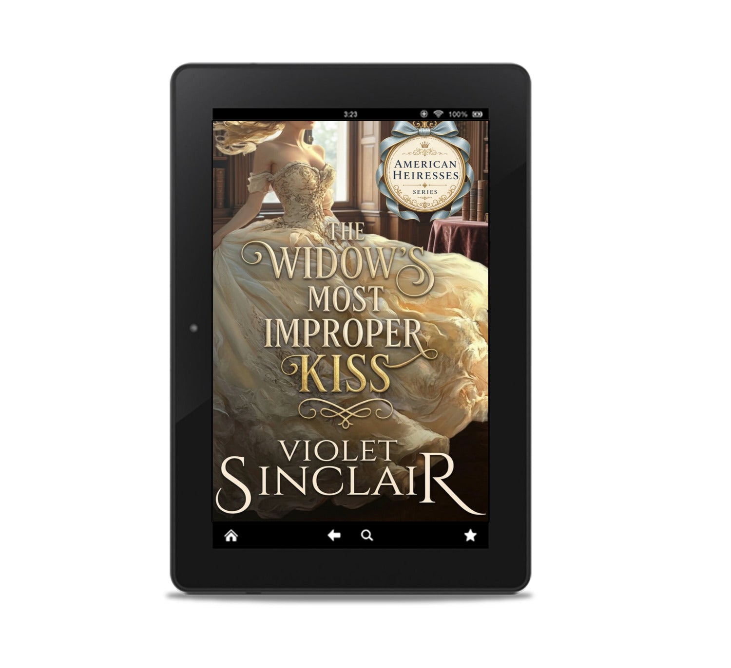 The Widow's Most Improper Kiss