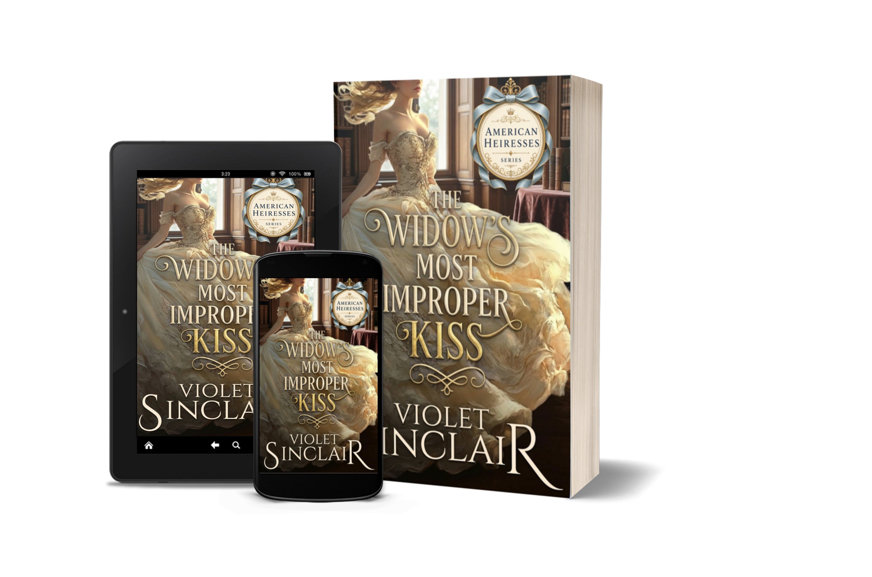 The Widow's Most Improper Kiss